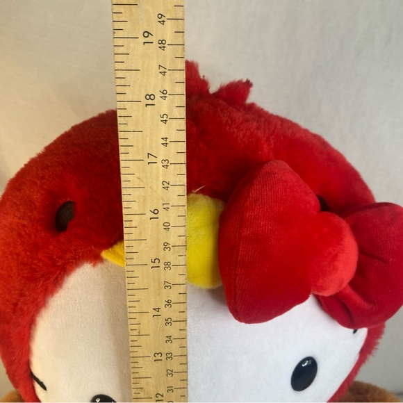 Hello Kitty Turkey Costume Thanksgiving Harvest Greeter 18” plush Sanrio - Picture 9 of 10